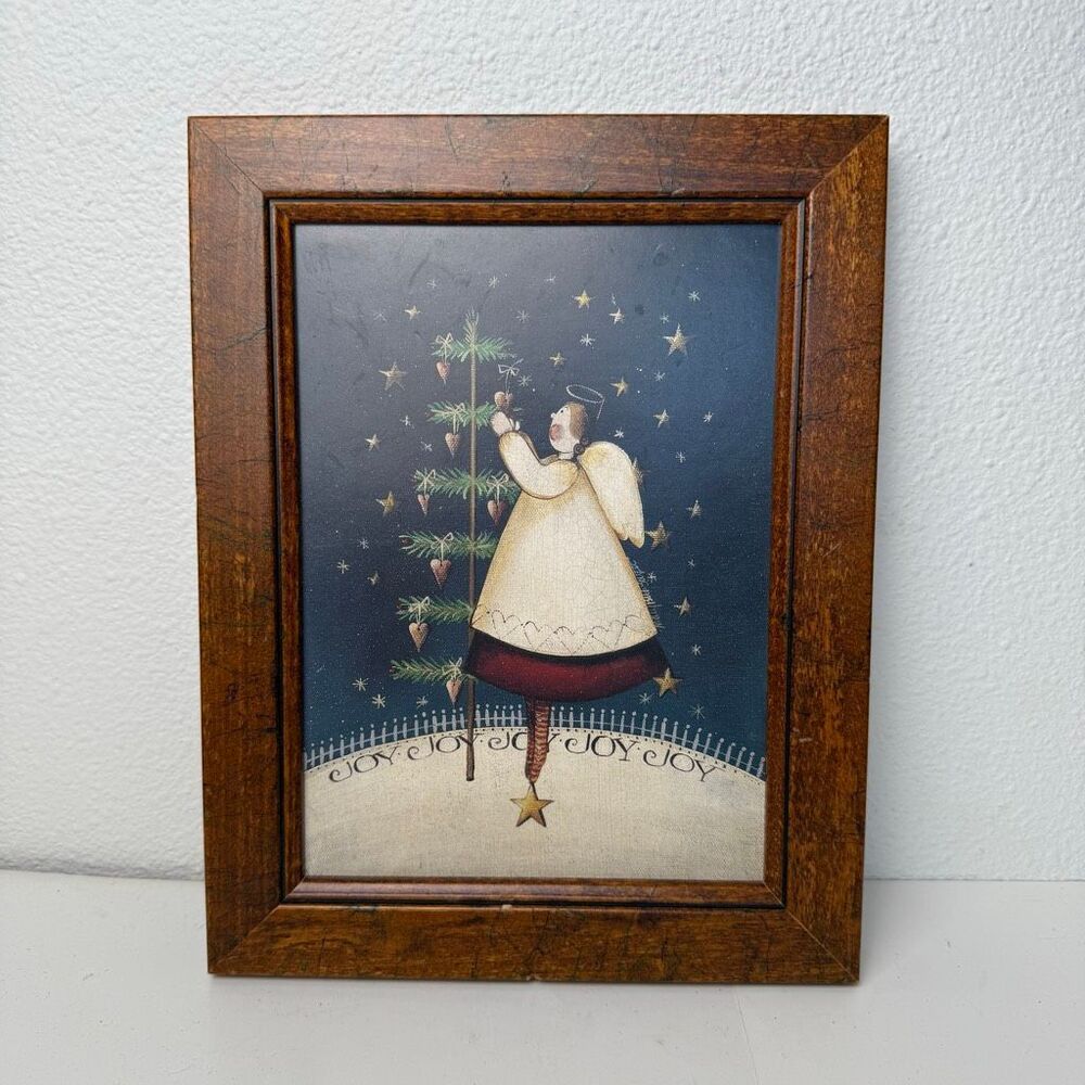 Mary Beth Baxter Folk Art Framed Print 11x9 - Picture 3 of 9